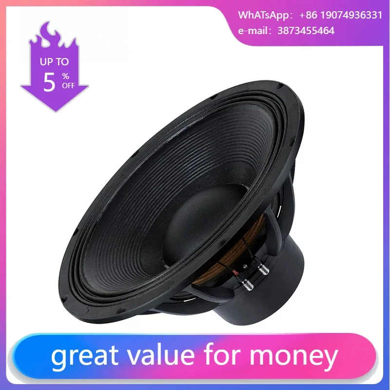 21 Inch 8ohm 4400W Big Power Subwoofer 151mm Voice Coil NEO