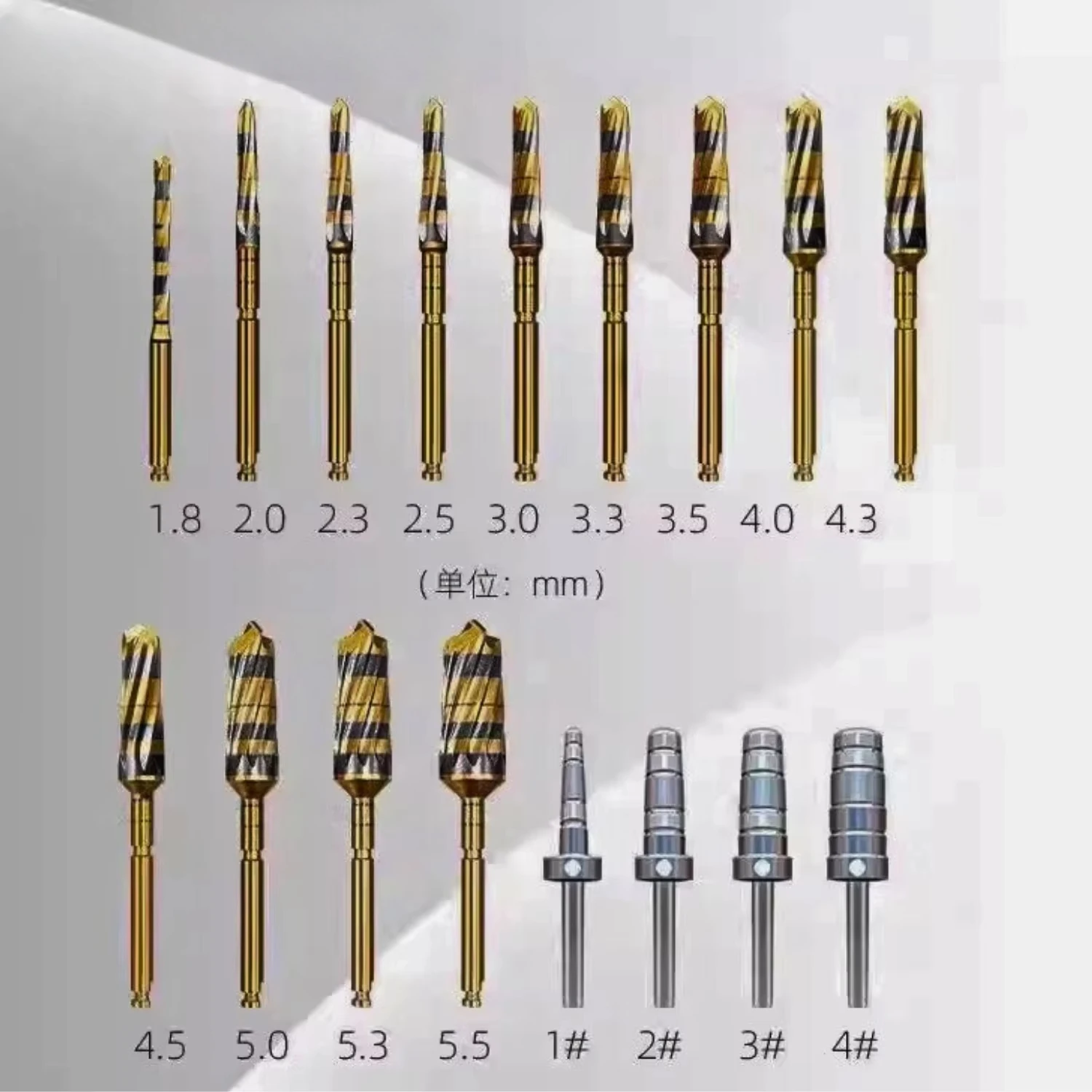 Dental Osseodensification Burs Diamond Coated Maxillary Sinus Lift Implant Drivers Kit For Dental Implant Surgery Drill Bur