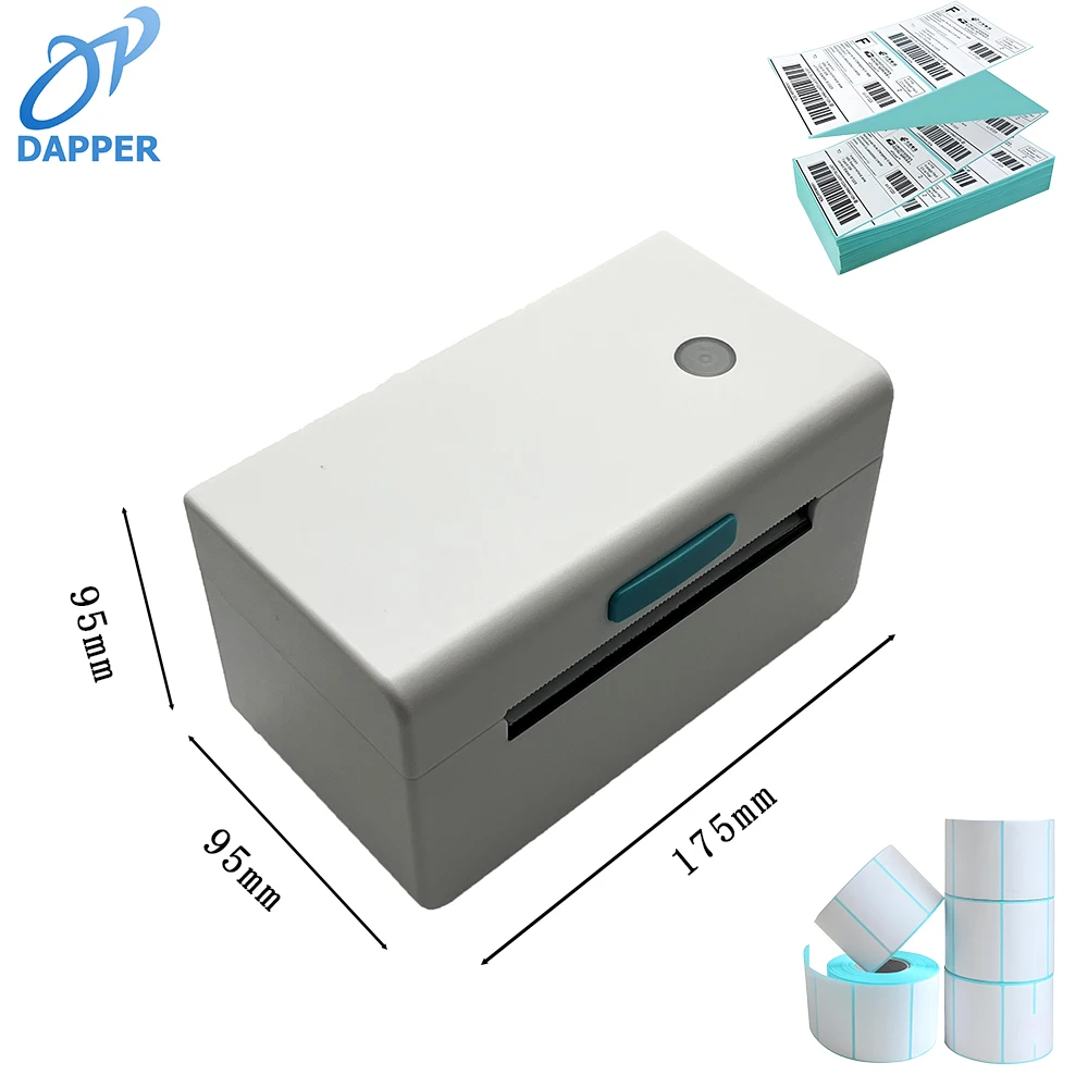 

110 мм 4x6 принтер этикеток беспроводной Bluetooth термоклей транспортировочный принтер этикеток машина для маркировки наклеек для малого бизнеса