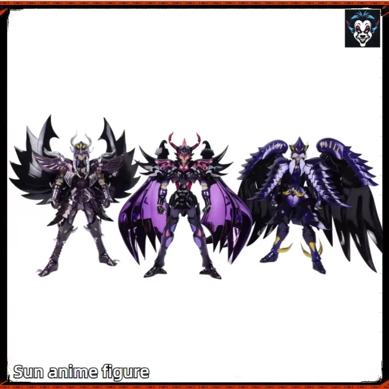 CS Saint Seiya EX Hades Specters Wyvern Rhadamanthys Griffon Minos Garuda Aiacos Three Judges of Hell Metal Armor Figure  Model