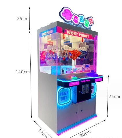 Coin OperateGame Vending Prize Machine Suppliers Prize Redemption Game Machine Clip Prize Gift Game Machine For Sale