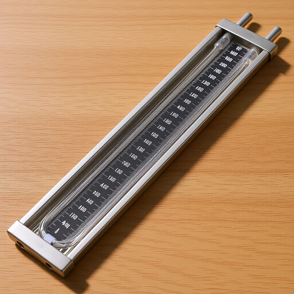 

Stainless Steel U Tube Water Pressure Manometer 0-3000Pa High Accuracy Pressure Meter for Home and Industrial Monitoring