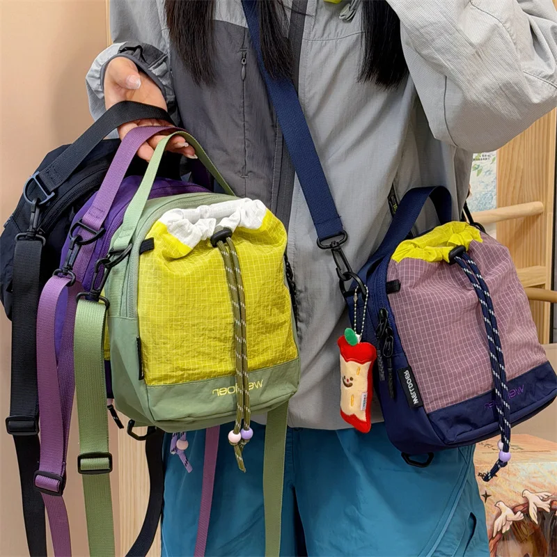 Women's Backpack, New Crossbody Water Bottle Bag, Mobile Phone Bag, Men's and Women's Lightweight and Convenient Hiking Backpack