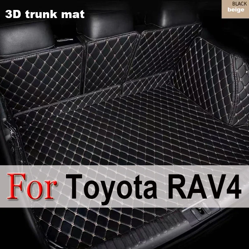 

For Toyota RAV4 Rav 4 xa50 XA 50 2020 2021 car accessories trunk protection leather mat catpet interior cover part car liners