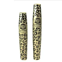 3D Fiber Mascara 2Pcs/Set Waterproof Wild Leopard Double Lash Mascara Long Lasting Volume Eyelash Mascara Makeup Cosmetics