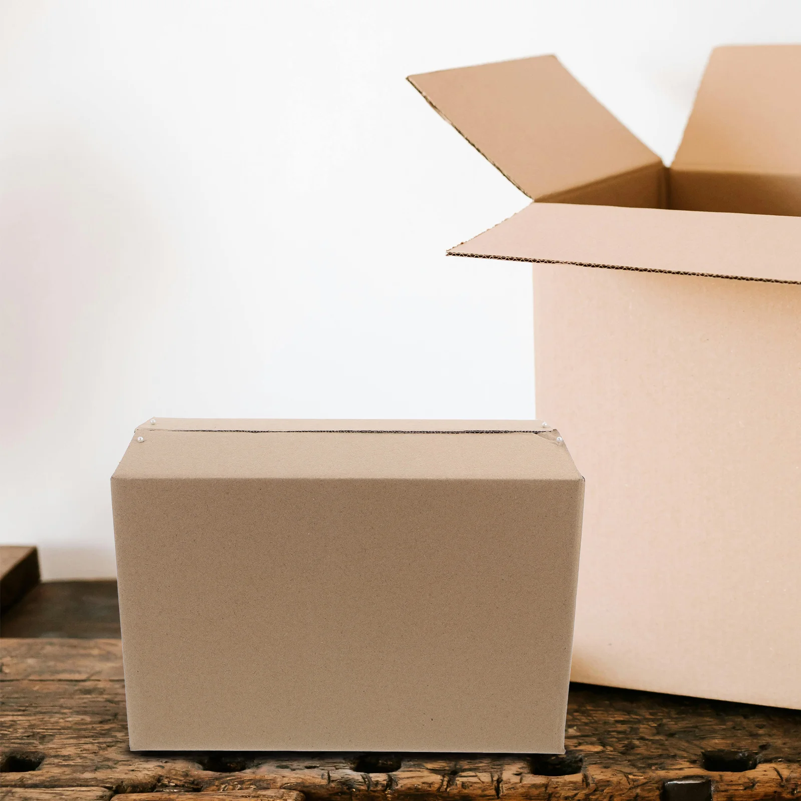 5pcs Shipping Boxes Corrugated Cardboard Packaging For Small Business Moving Mailer Boxes Paper Box Bulk Pack