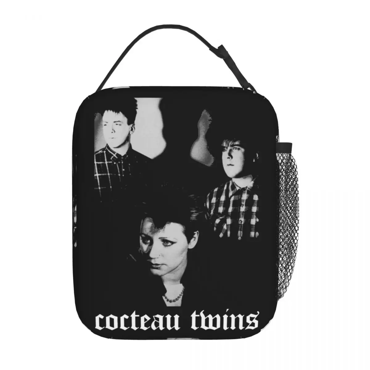 

Cocteau Twins Goth Insulated Lunch Bags Portable Meal Container Thermal Bag Tote Lunch Box School Outdoor Men Women