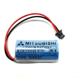 2pcs/lot Q6BAT CR17335SE-R 3V PLC Lithium Battery