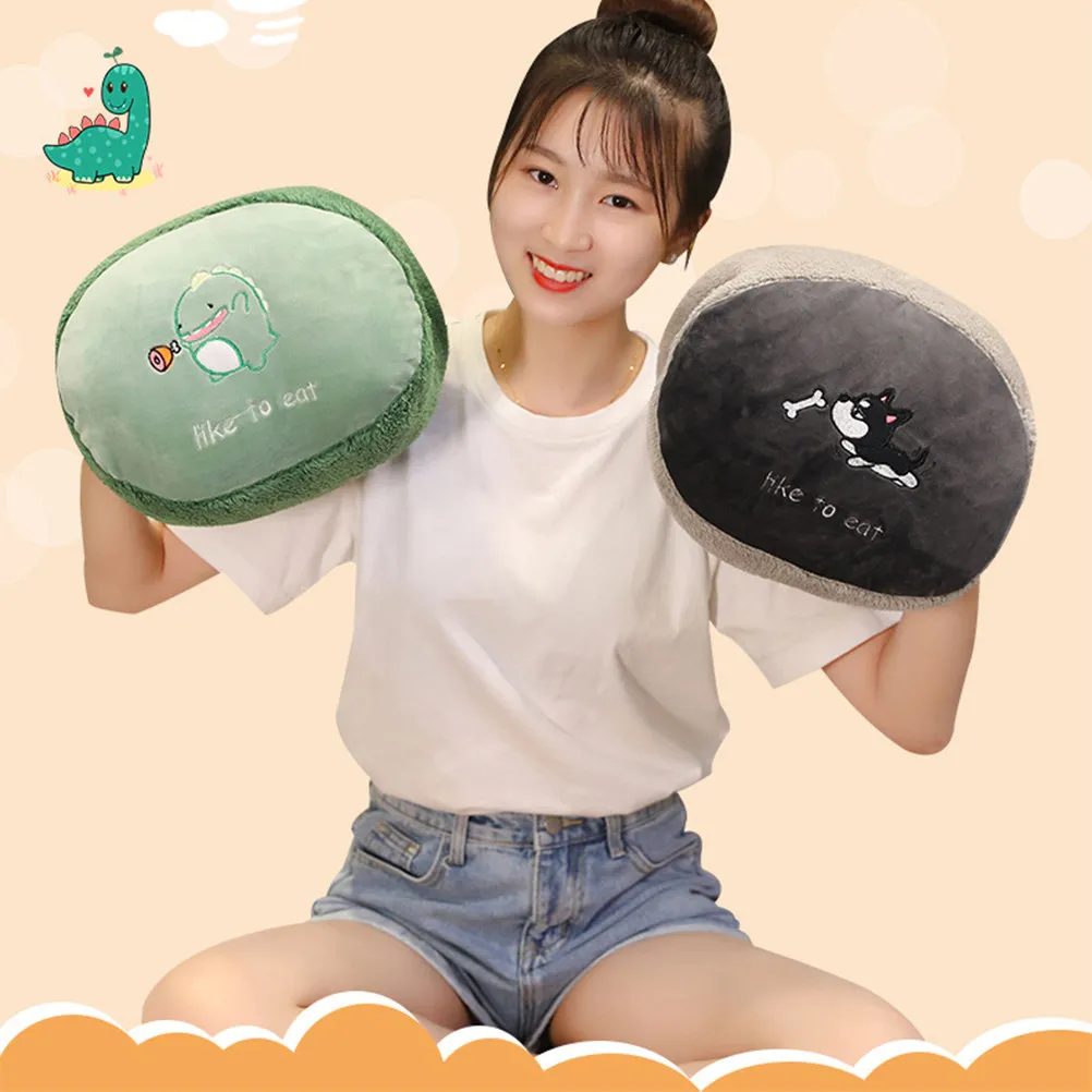 

Cartoon Hand Warmer Pillow Winter Warm Cushion for Home Office Travel Camping Napping Reading Creative Chic Gift for Family