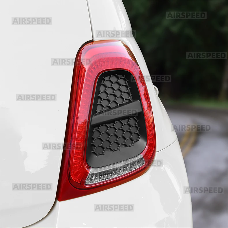 ABS-Aufkleber für die Rückleuchten von Abarth 595 695 595C 695C und Fiat 500 500C, passend für die Modelle 2016, 2017, 2018, 2019, 2020, 2021, 2022, 2023, 2024, 1 Paar. – Detail 10