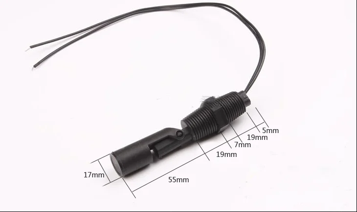 Schwimmerschalter Aus Edelstahl SUS – 50 W, 220 V DC, 1,5 A, Für Aquarium, Teich, Pumpe & Co.