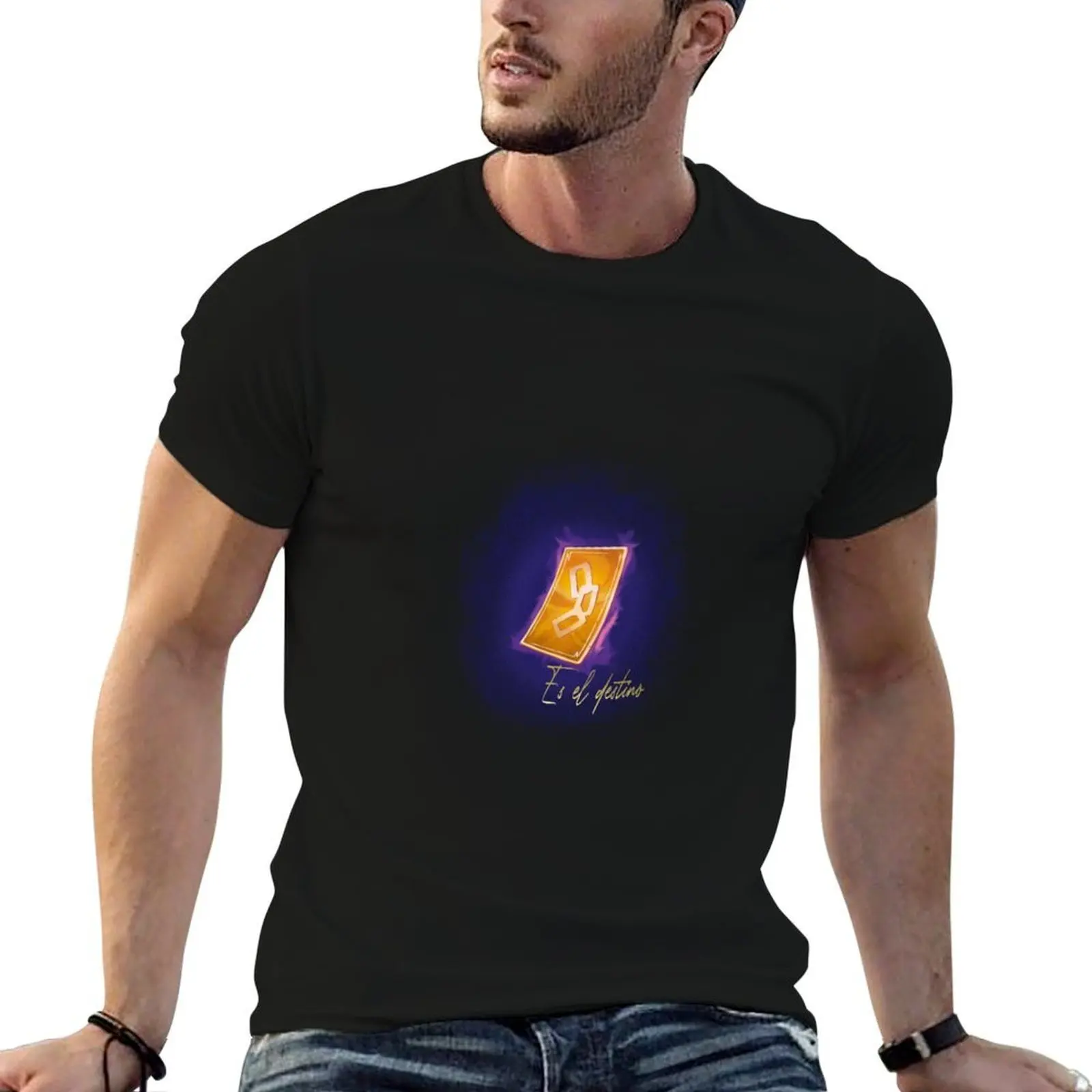 

fate card T-Shirt t shirt man plain t shirt man cotton T-Shirt