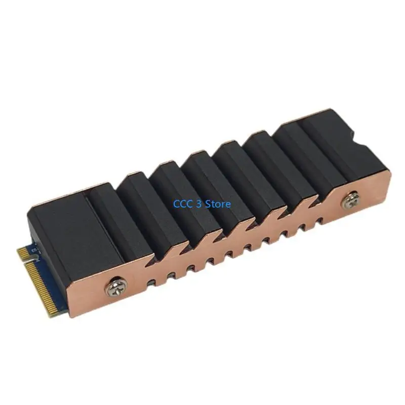 97bf alumínio M.2 dissipador calor para SSD NVME 2280 Estado sólido DISCURADOR RADIADOR DO RADIADOR DO RADILADOR PARA