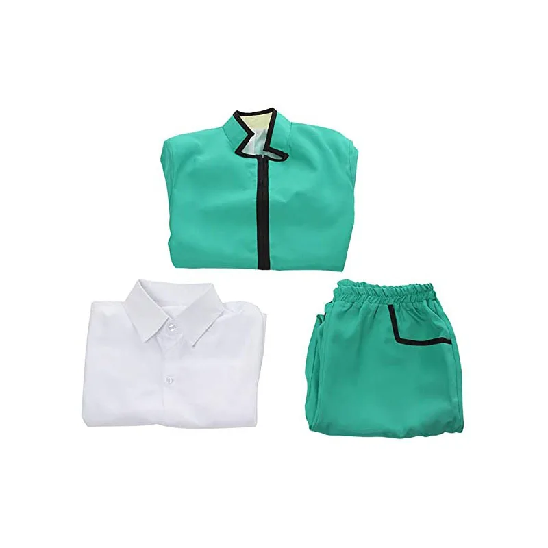 Costume Cosplay Saiki Kusuo no sai-nan, perruques, uniformes pour hommes, lunettes, vêtements de sauna, la vie désastreuse de Saiki K Accessoires de Cosplay