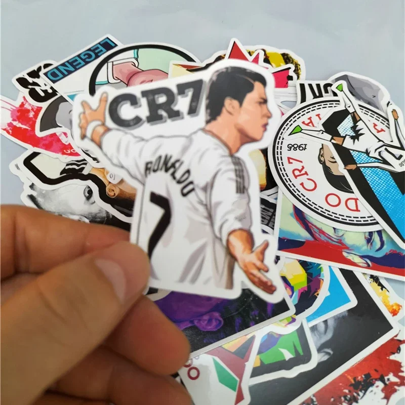 Madrid Stickers Waterproof DIY Skateboard Luggage Bicycle Phone Laptop Notebook Soccer Star Cristiano Ronaldo Wall Stickers