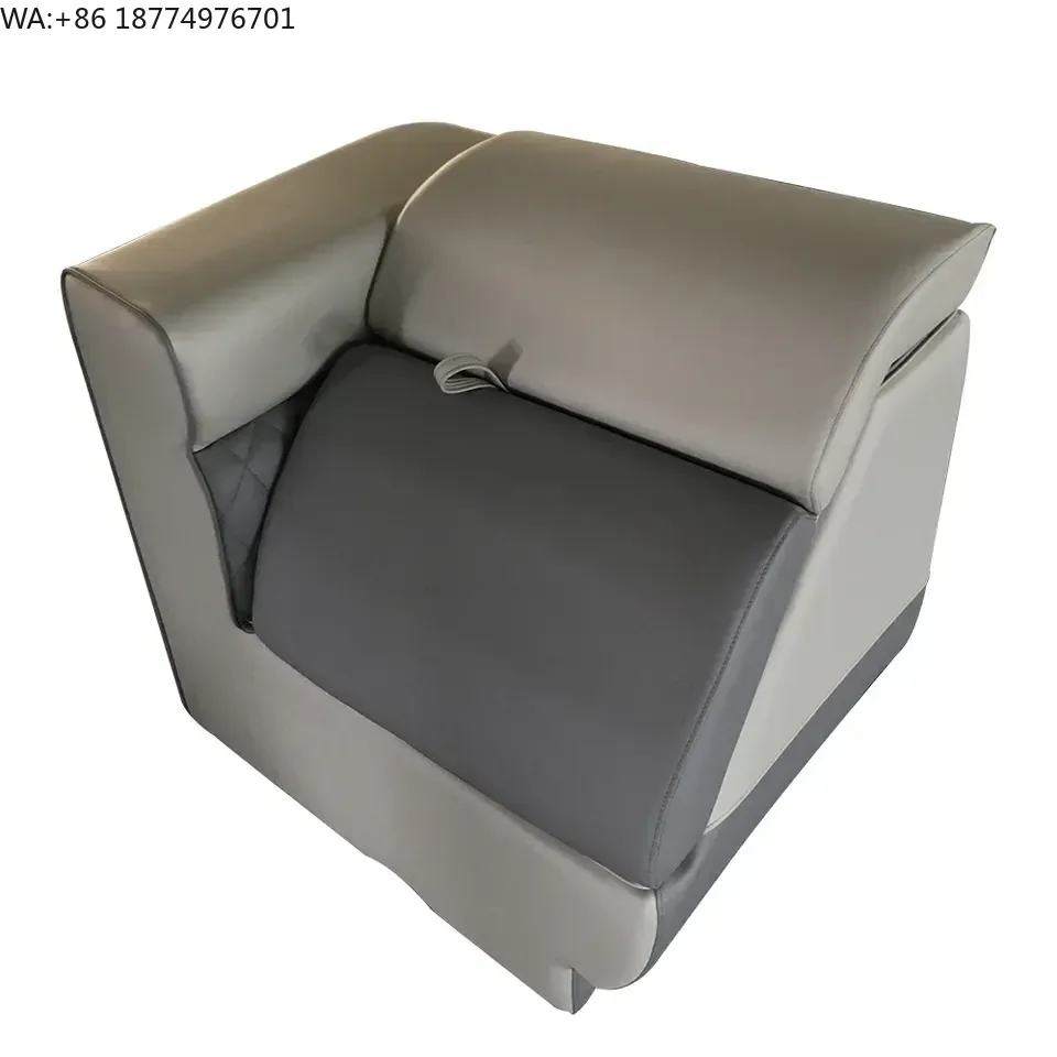 2021 Allshine Marine Luxury Pontoon Boat Seat Lay Back Pontoon Sofa With Good Quality