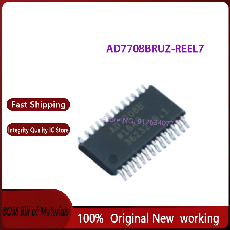 1~100pcs/lot AD7708BRUZ-REEL7 TSSOP28 AD7708B IC Chipset New Original