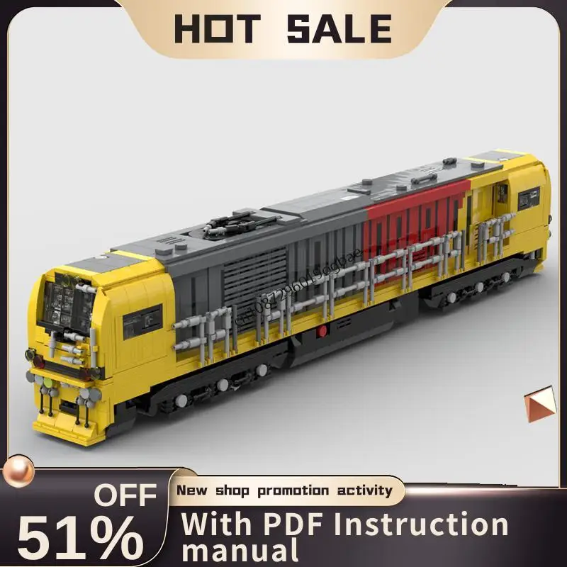 

New 2095Pcs City Technical Train Tracks Railway Moc Dm Locomotive Model Building Blocks Diy Creative Ideas Kid Toy Birthday Gift