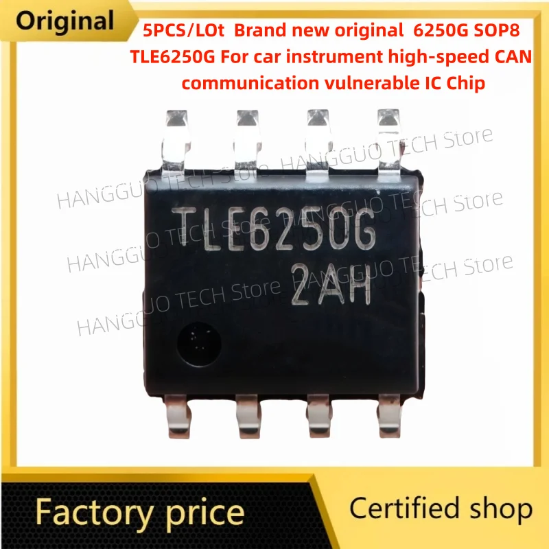 5 Teile/los 6250G SOP8 TLE6250G Für auto instrument high-speed KÖNNEN kommunikation anfällig IC Chip