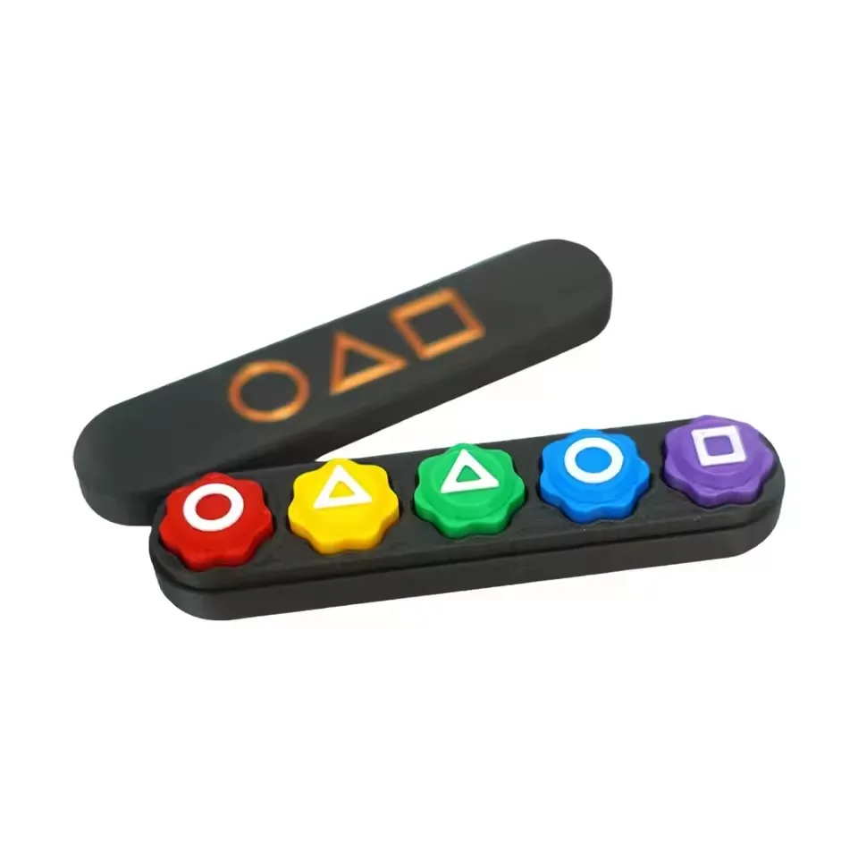 5 sieves Stone Catching Game Korean Folk Game Sets Dice Party Game Props Hand Eye Coordination Training Toy Stone Catching