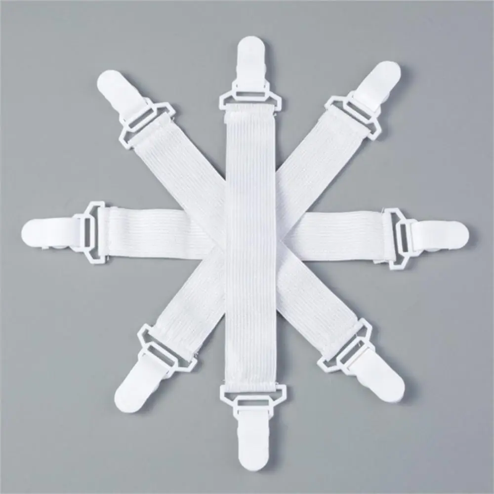 Bed Fasteners Clip Firm Blankets Grippers Clip Home Bed Sheet Holders Fasteners Kit Resilience Sheet Buckle Holder