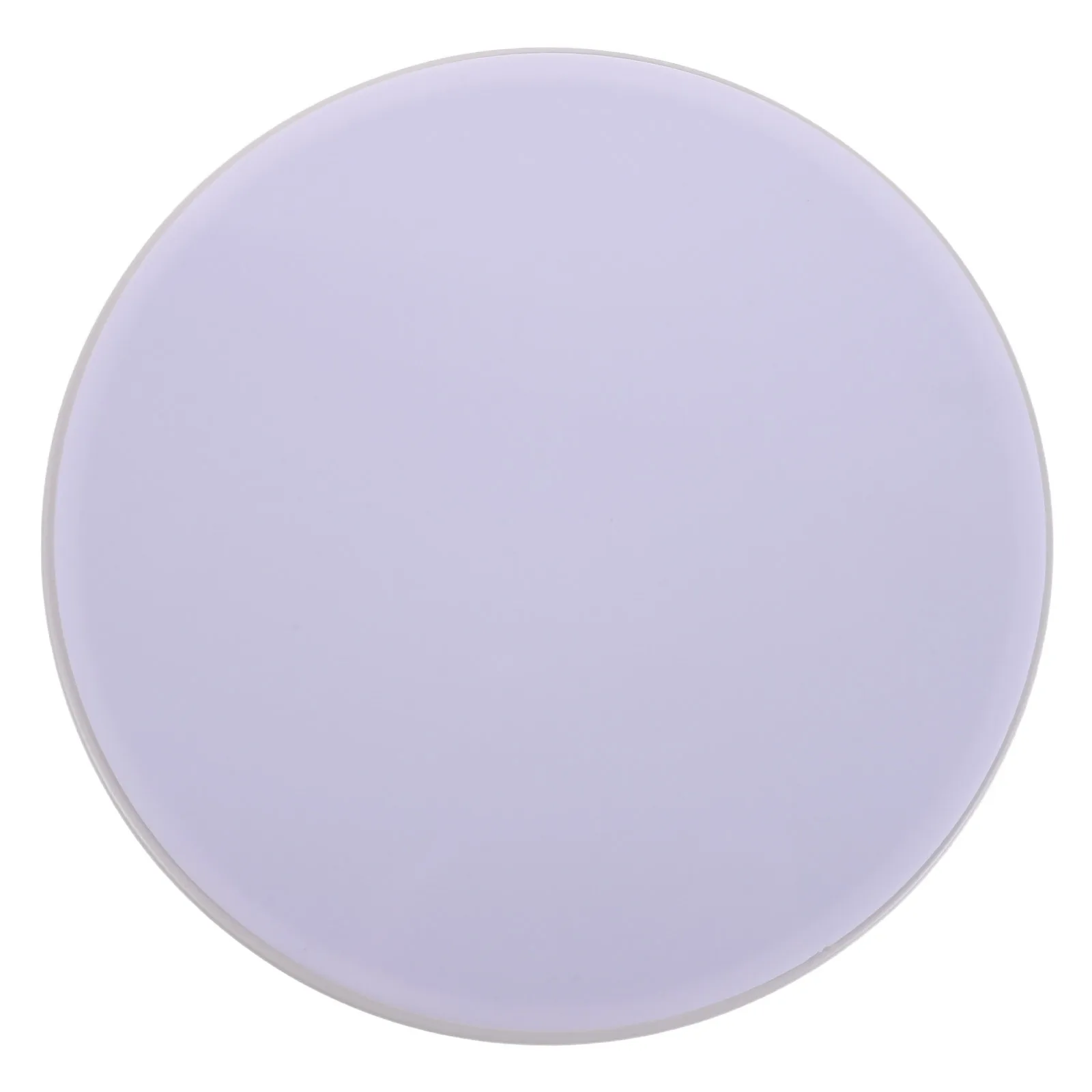 

9 Inch Round Ceiling Light Cover Flat White Plastic Lamp Shade Replacement Modern Flush Mount Fixture For Kitchen Hallway