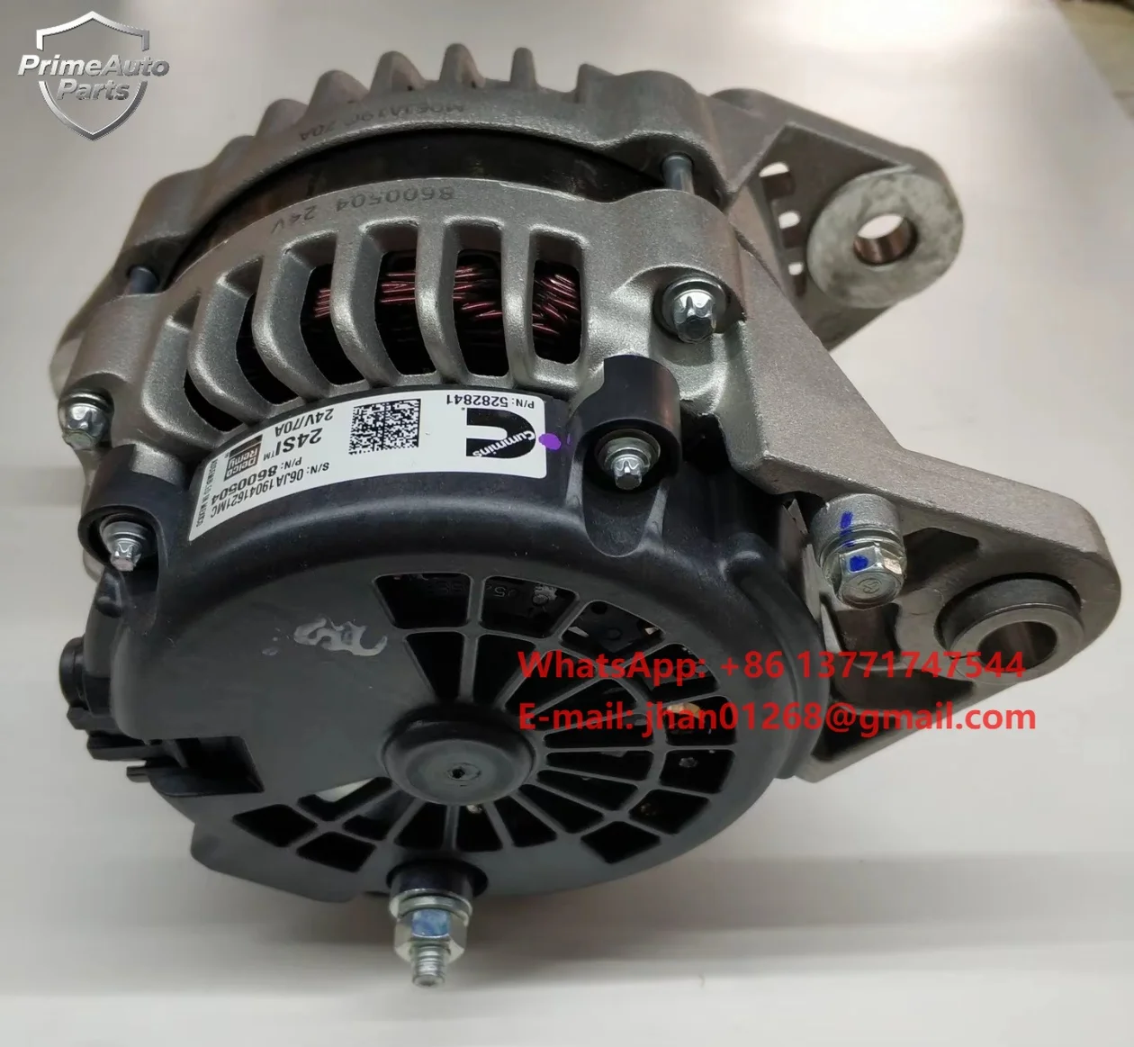5282841 Excavator Engine Alternator Suitable for Cummins QSM11 Alternator