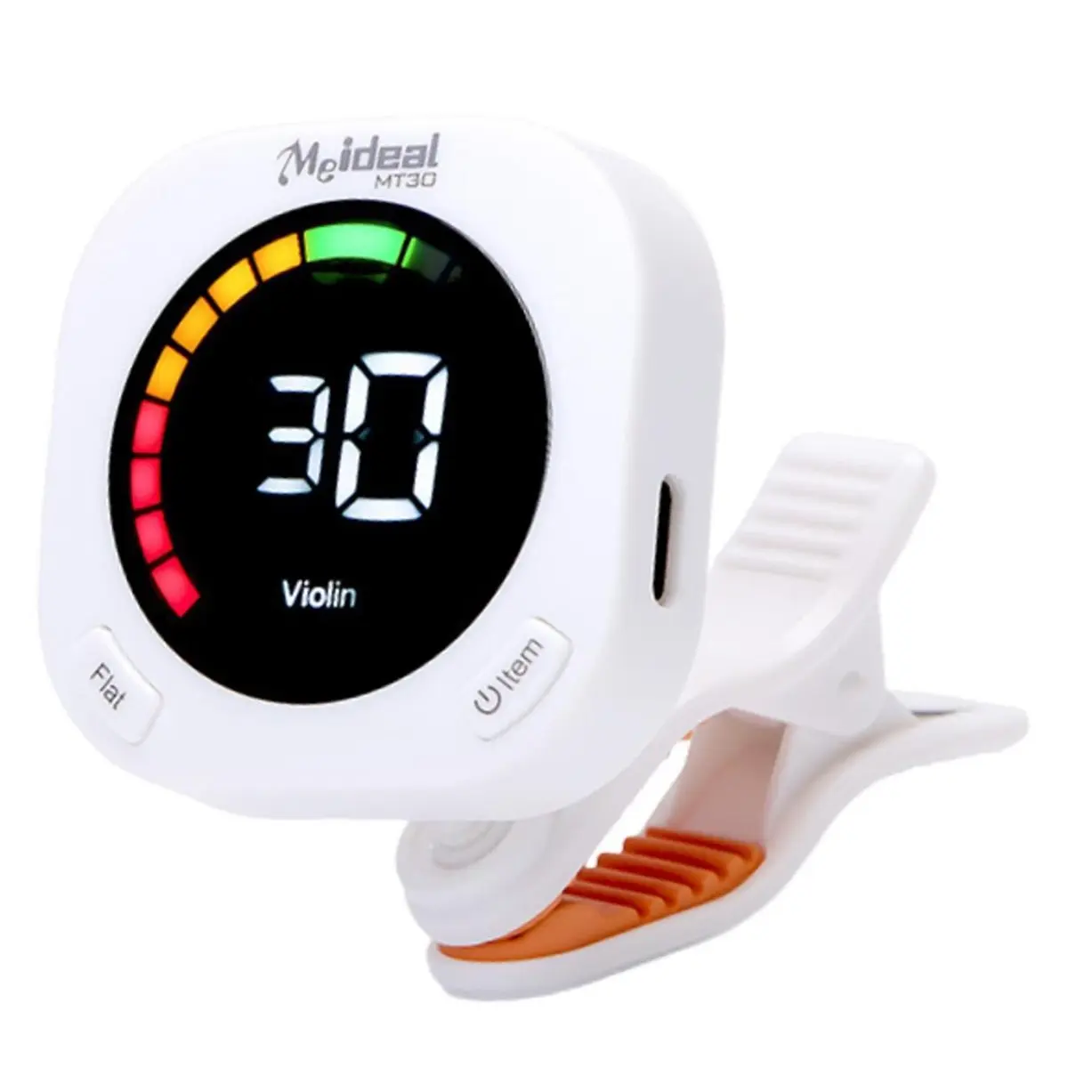 (▲★HUND) Versatile Guitar Tuner 360° Rotating Display Clip on Accessories for Electric Guitar Acoustic Players