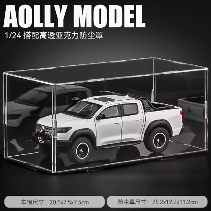 

Diecast Alloy 1:24 Scale POER Pickup Truck SUV Car Model Collection Display Ornament Toy Gift-With Dust Cover