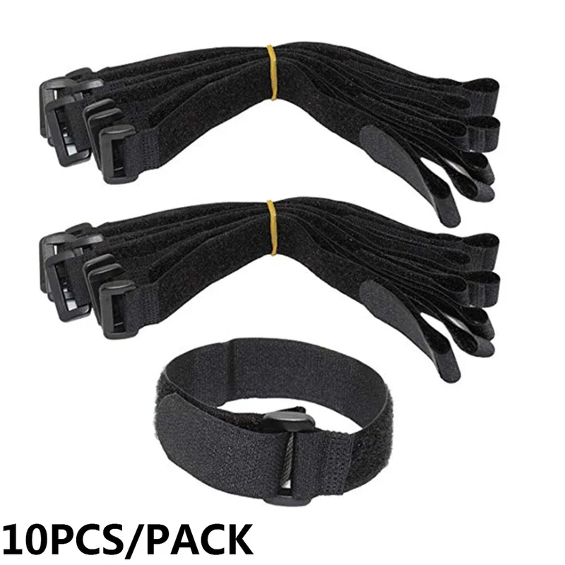 50cm Reusable Fastening Bike Tie Nylon Hook & Loop Durable Multil Purpose Self-adhesive High Quality Strap Cable Ties