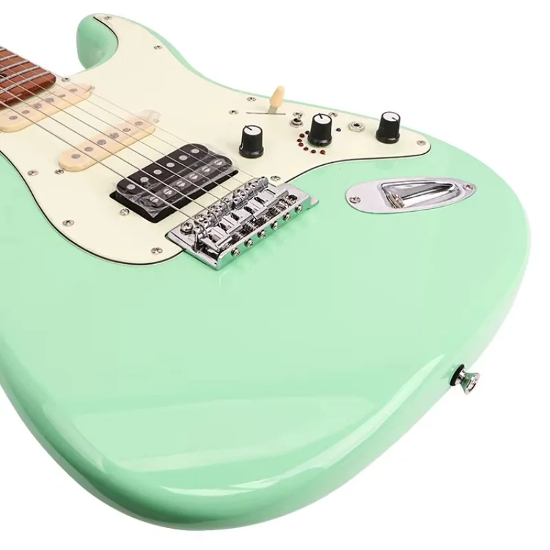 Wholesale Popular ST Guitar Kit 22 Rounded End Frets Full Size Guitarra Electrica Acoustic Electric Guitar