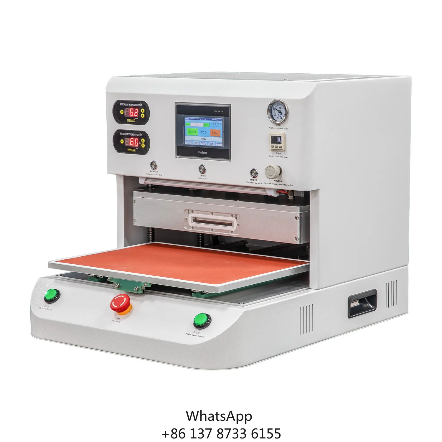 ZT Capacitive Screen Negative Pressure Vacuum Press Machine 200 KW 220V