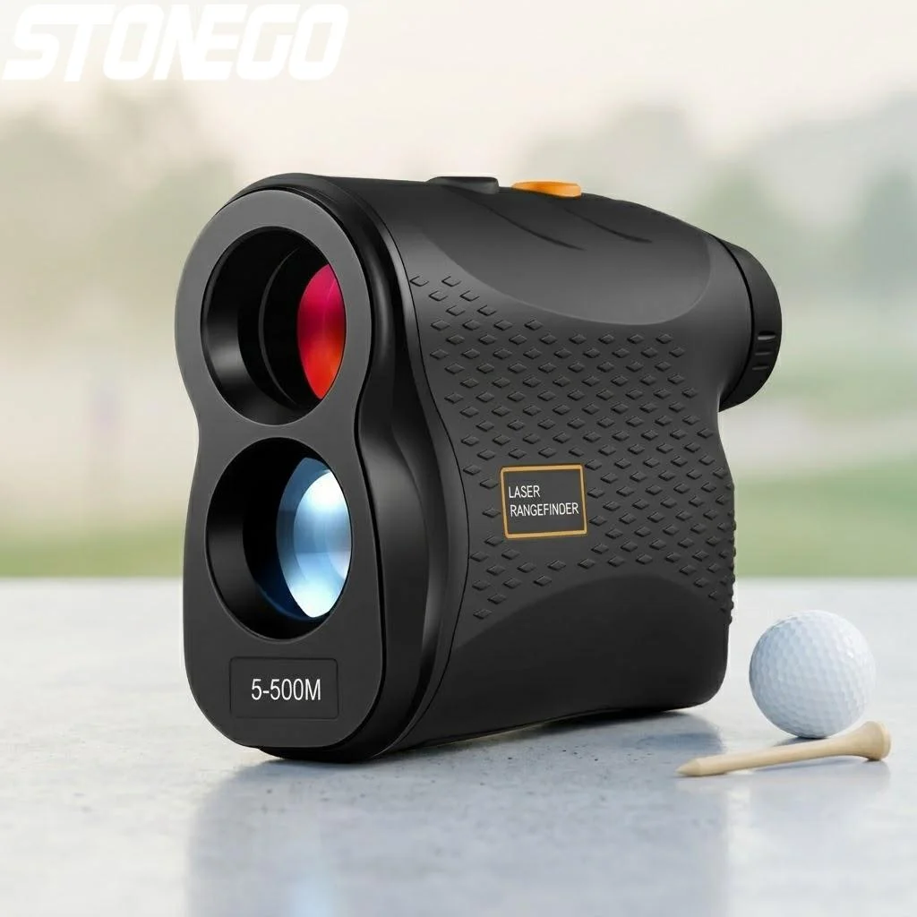 

Golf Rangefinder 500M Accurate Measurement Distance Meter with Flag Lock for Golfing Hunting Camping Outdoor Sports