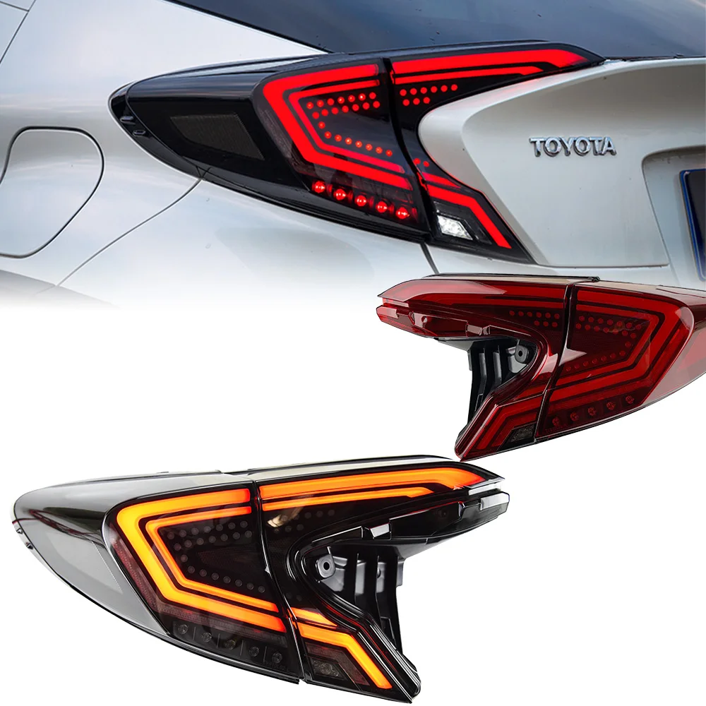 

For Toyota C-HR CHR 2018-2020 Tail Lamp Led Fog Lights DRL Day Running Light Tuning Car Accessories Tail Lights