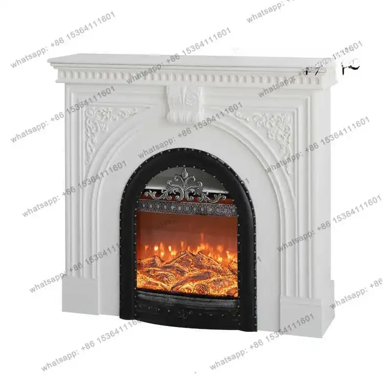 

Ретро каминная стойка, внутренняя отопление, кровать и завтрак, вилла, вход в гостиную, имитация пламени, украшение, камин, шкаф