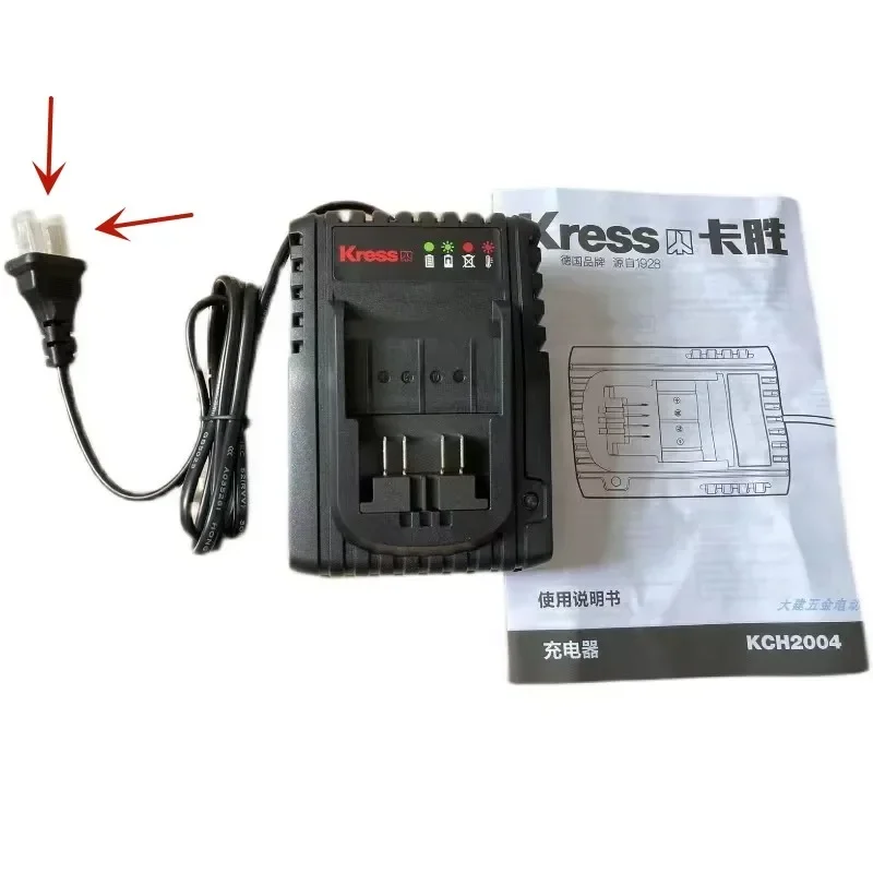 Imagem -05 - Bateria da Ferramenta Elétrica de Kress 20v 4000mah Ku010 Ku066 Ku085 Ku202 Ku210 211 212 Ku270s Ku390 Ku520 Ku800 100 Original