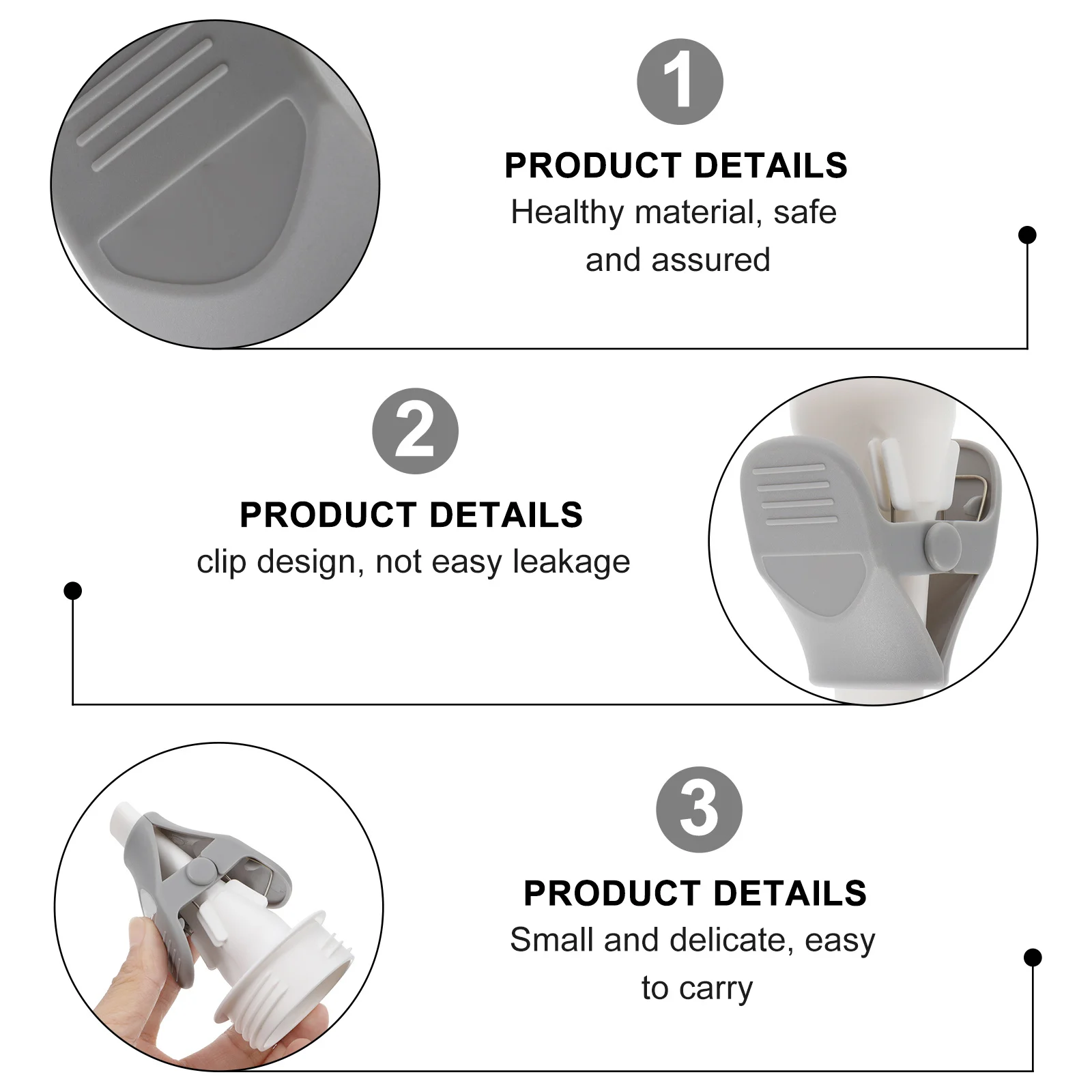 1 قطعة مشبك محول كيس الحليب متوافق مع معظم مضخات الثدي توفير الوقت يقلل من اتصال مضخة النفايات لتخزين حليب الثدي