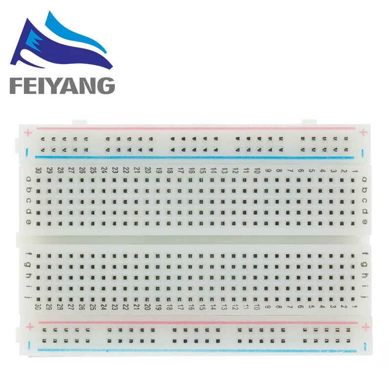 400 holes Points Solderless 8.5CM x 5.5CM PCB Breadboard Mini Universal Test Protoboard DIY Bread Board Bus Test Circuit Board