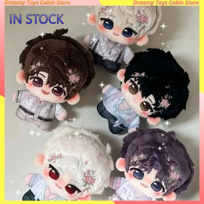 

Love And Deep Space Flowering Date Series Rafayel Xavier Zayne Sylus Caleb Printed Cotton Dolls Desktop Ornament Fan Toy Gift