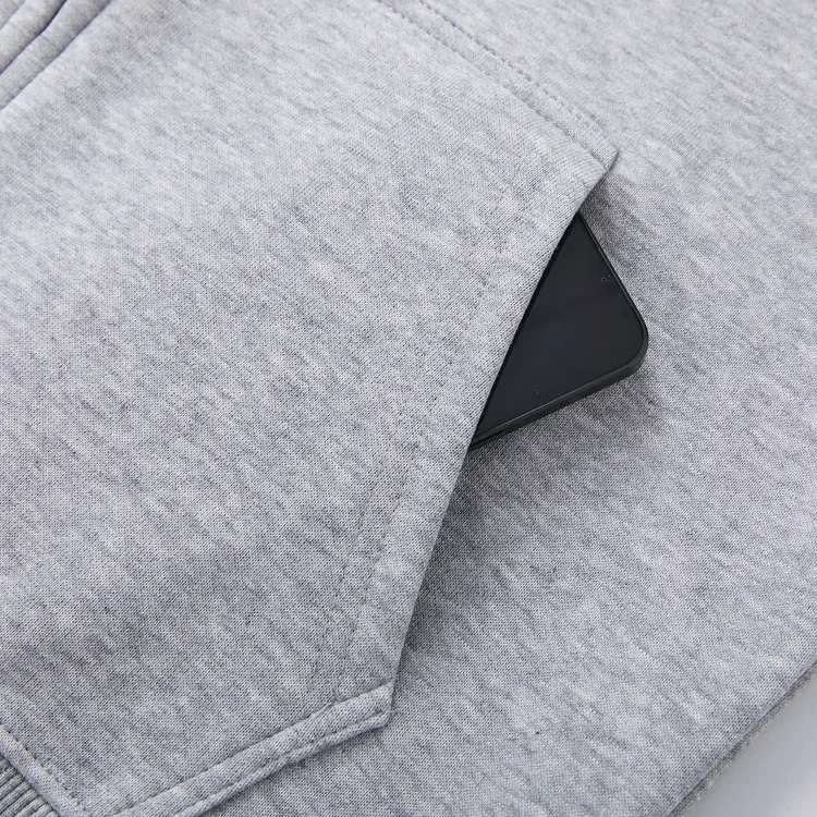 Herren-Kapuzenjacke mit Reißverschluss – Premium-Baumwollmischung, Weich & Langlebig, Unisex Übergrößen-Hoodie für Outdoor und Wandern – Detail 23