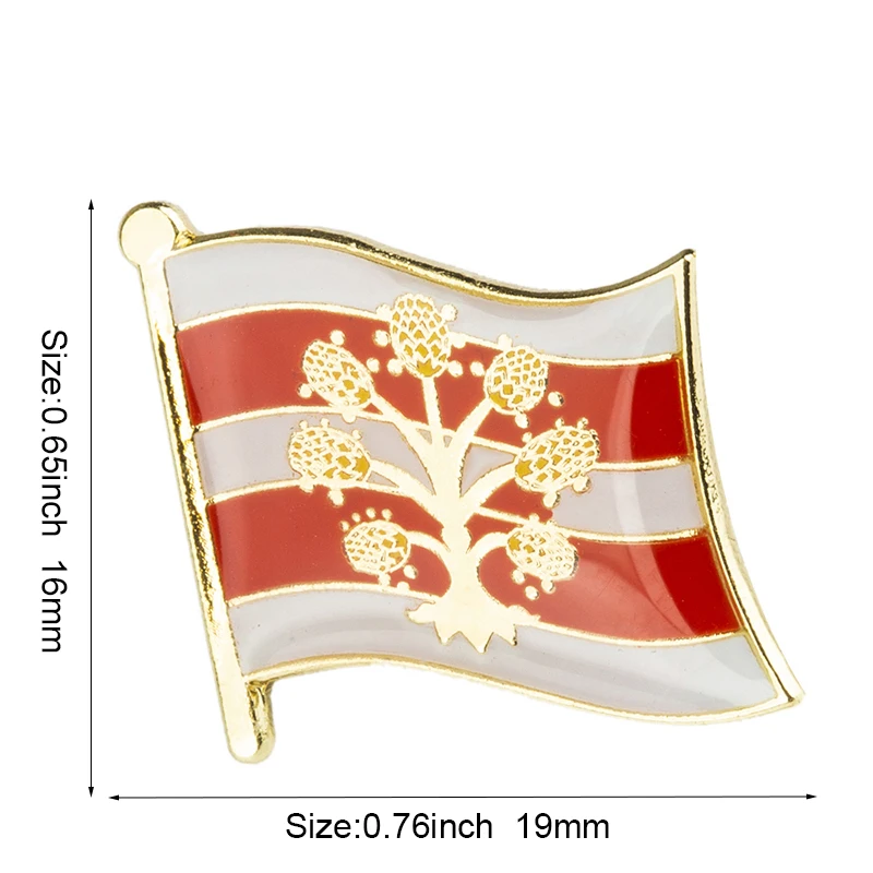 WESTMORELAND Badge Flag Metal Lapel Pin Flag Pin Badge