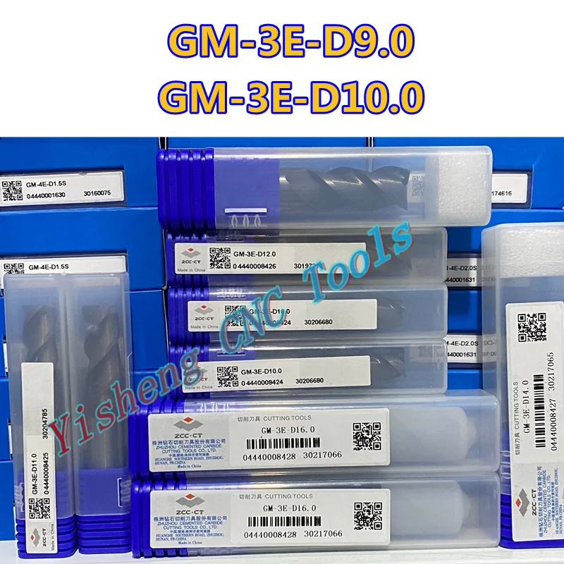 

Оригинальная твердосплавная концевая фреза ZCC CT GM-3E-D1.0S GM-3E-D1.5S GM-3E-D2.0S GM-3E-D2.5S GM-3E-D3.0S GM-3E-D4.0S