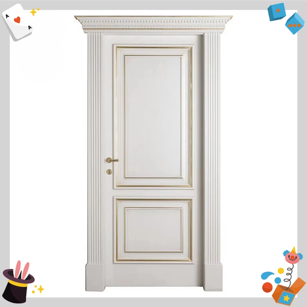 

Traditional Wooden Classic Interior Single Swing Door
