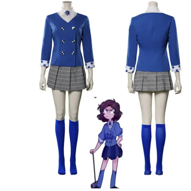 Movie Heathers The Musical-Veronica Sawyer Cosplay Costume Uniform Skirt Outfits Halloween Carnival Costumes  Halloween Costumes