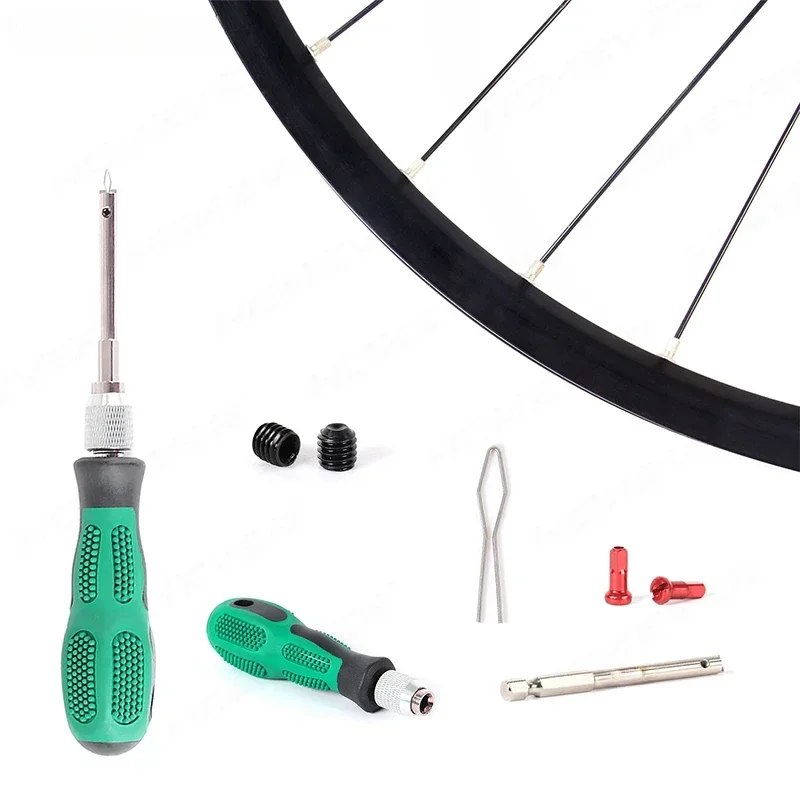 

Bicycle Rim Spoke Screwdriver Wheel Ring Nipple Spoke Cap Removal Installation Connection Tool MTB Bike Repair Tool