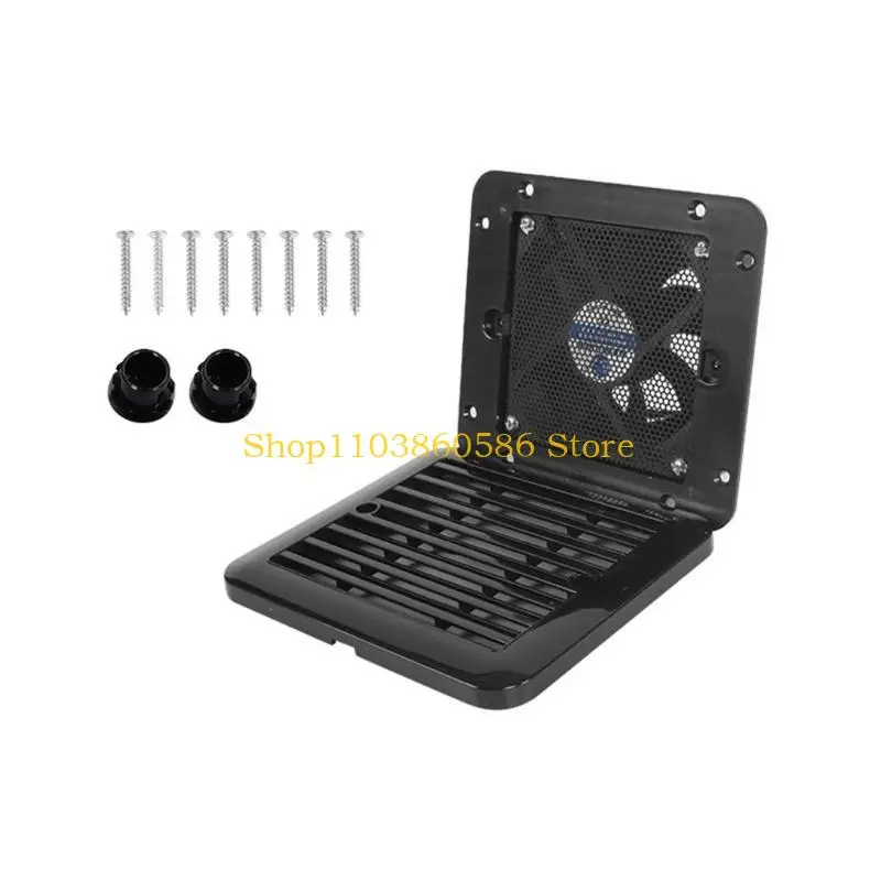 

242A прицеп, боковой вентилятор, 12 В, 4,8 Вт, тихий вытяжной вентилятор для яхты, дома на колесах, лодки, ванной комнаты,