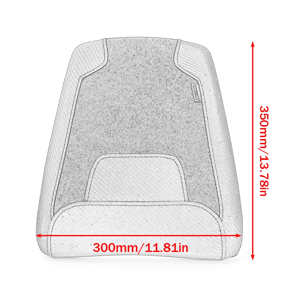 Rear Seat Cushion For Suzuki V-strom 1050 DL1050 Rear Pillion Passenger Cushion Vstrom 1050 Motorcycle Passenger Seat Cushion