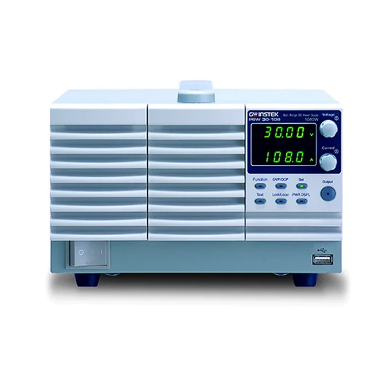 Gwinstek PSW 30-108 مخرج واحد متعدد المدى مفتاح قابل للبرمجة مصدر طاقة تيار مستمر 1080 وات