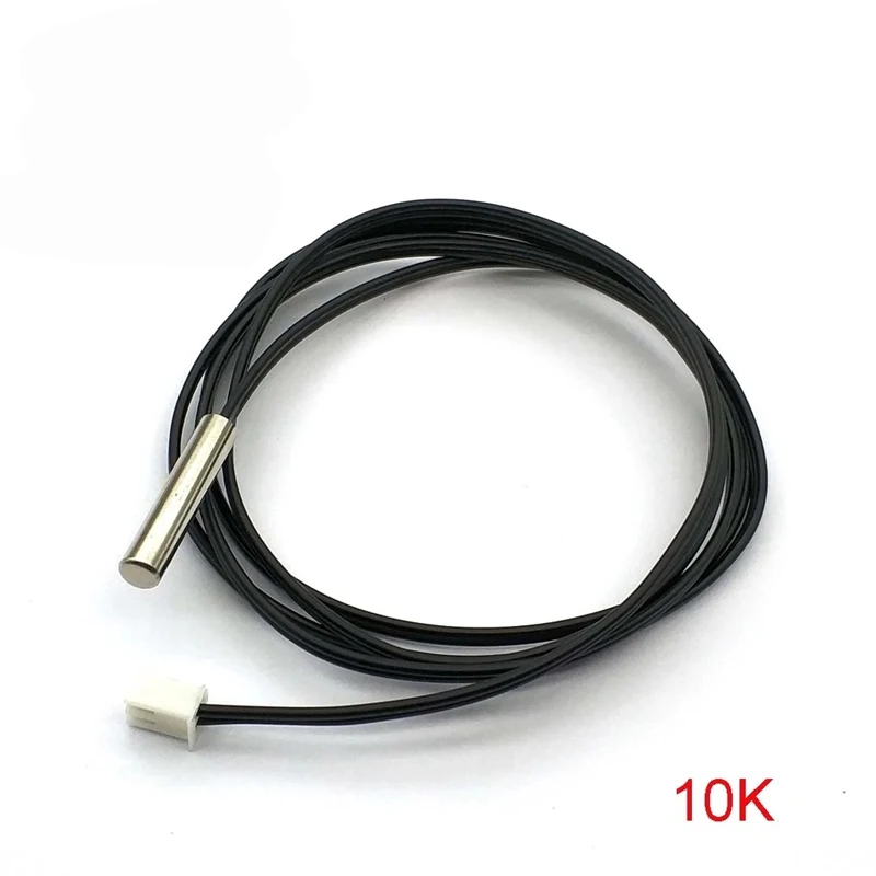 2~200Pcs NTC Thermistor 1% Accuracy 10K Temperature Sensor Refrigeration Air Conditioning Refrigerator Probe 0.5m 1m 3950