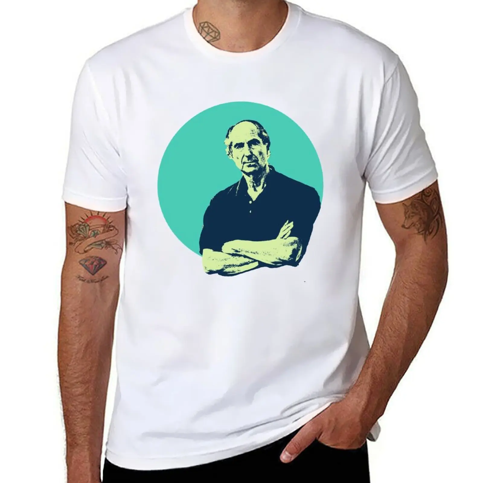 

POP ROTH - Best american writer T-Shirt man t shirt designer t shirt man luxury T-Shirt